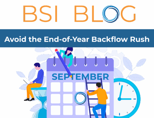 Avoid the End-of-Year Backflow Rush | Tips to Stay Ahead