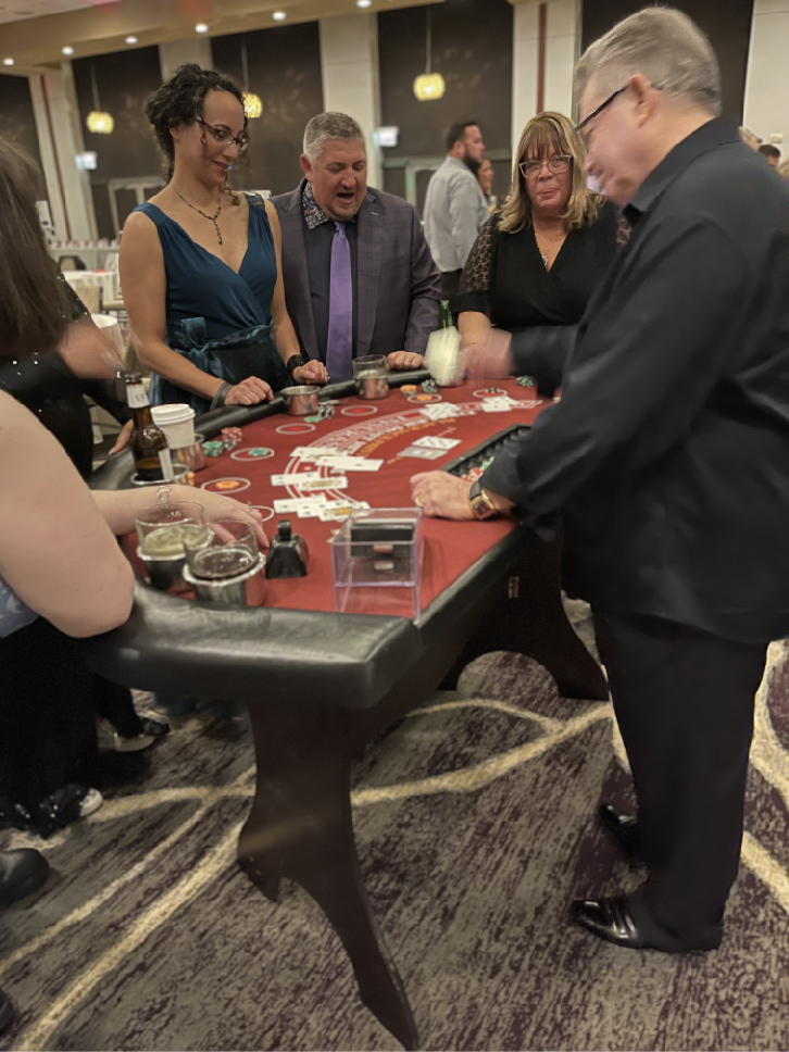 BSI's Banquet night with poker