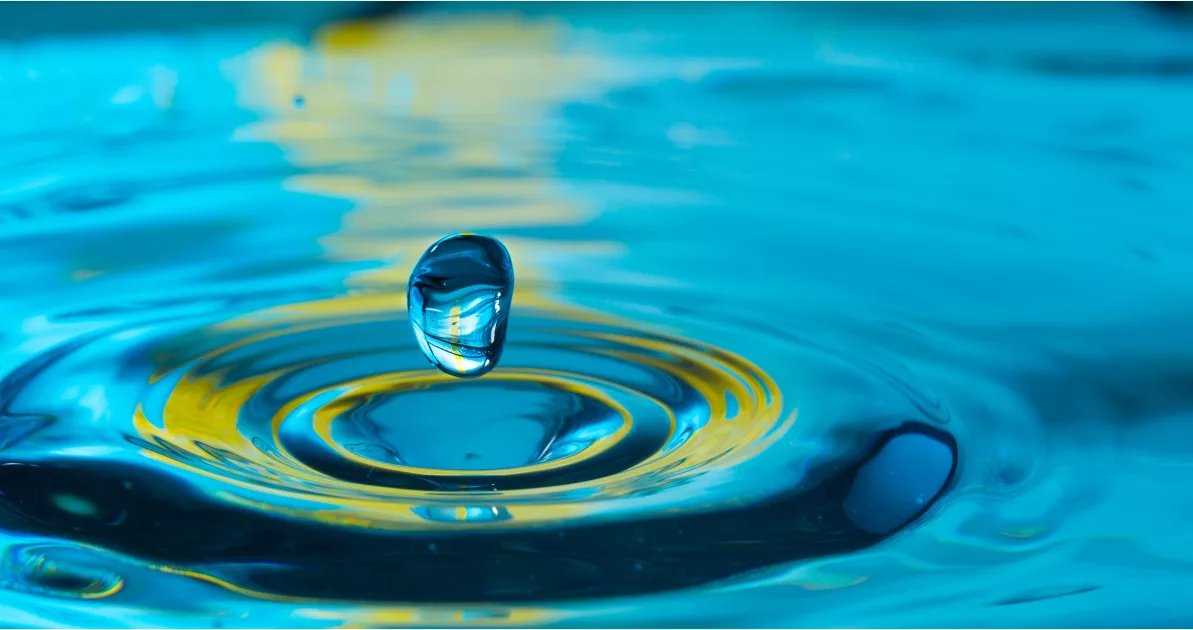 Clean Water Droplet