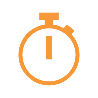a stopwatch icon